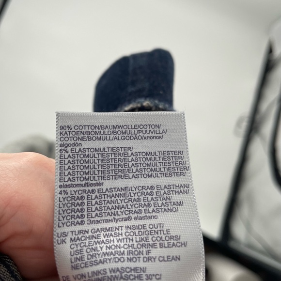 NYDJ Medium Wash Straight Leg Pull On Jeans Lift x Tuck Technology Spanspring - Picture 5 of 8